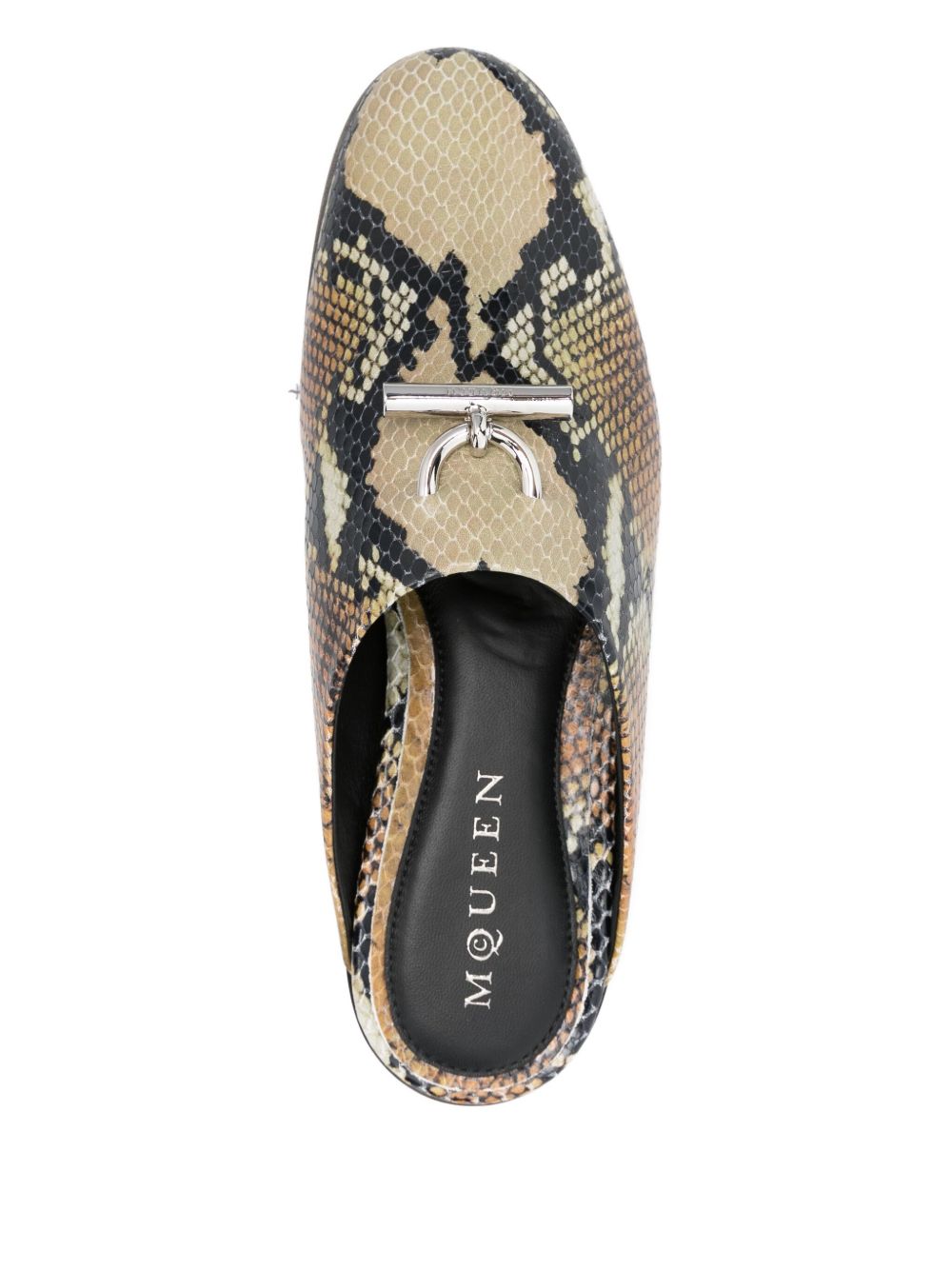 Alexander Mcqueen Women Leather Slippers ALEXANDER MCQUEEN