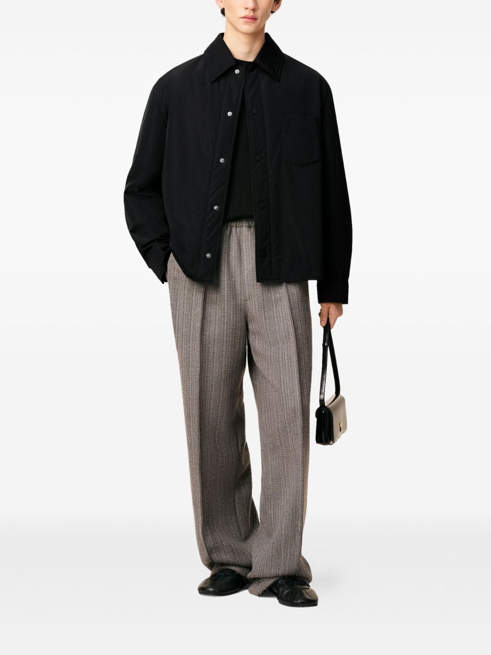 Ami Paris Men Nylon Overshirt AMI PARIS