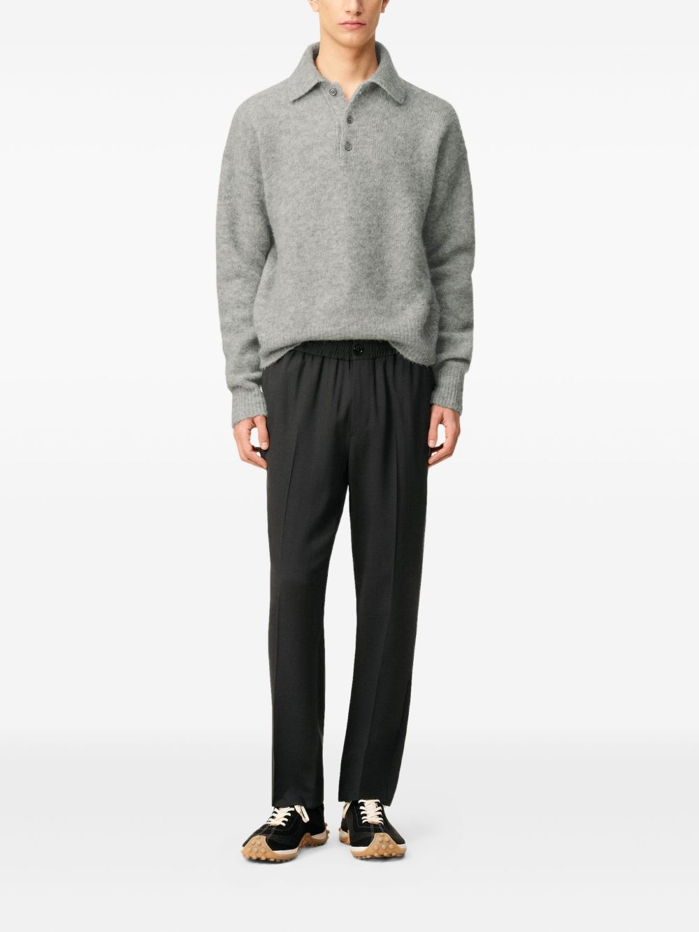 Ami Paris Men Wool Trousers AMI PARIS