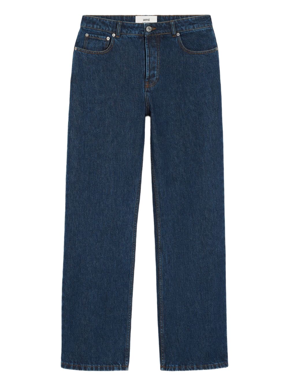 Ami Paris Men Wide Leg Denim Jeans AMI PARIS