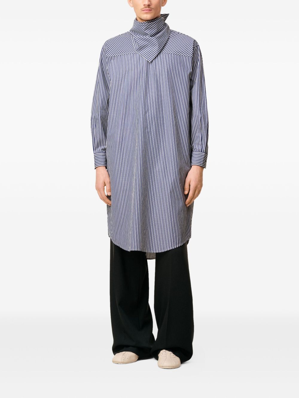 Ami Paris Women Bandana Cotton Dress AMI PARIS
