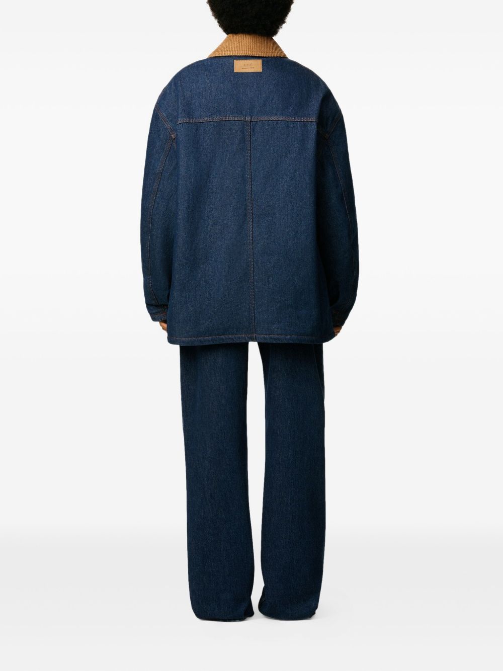 Ami Paris Men Worker Denim Jacket AMI PARIS