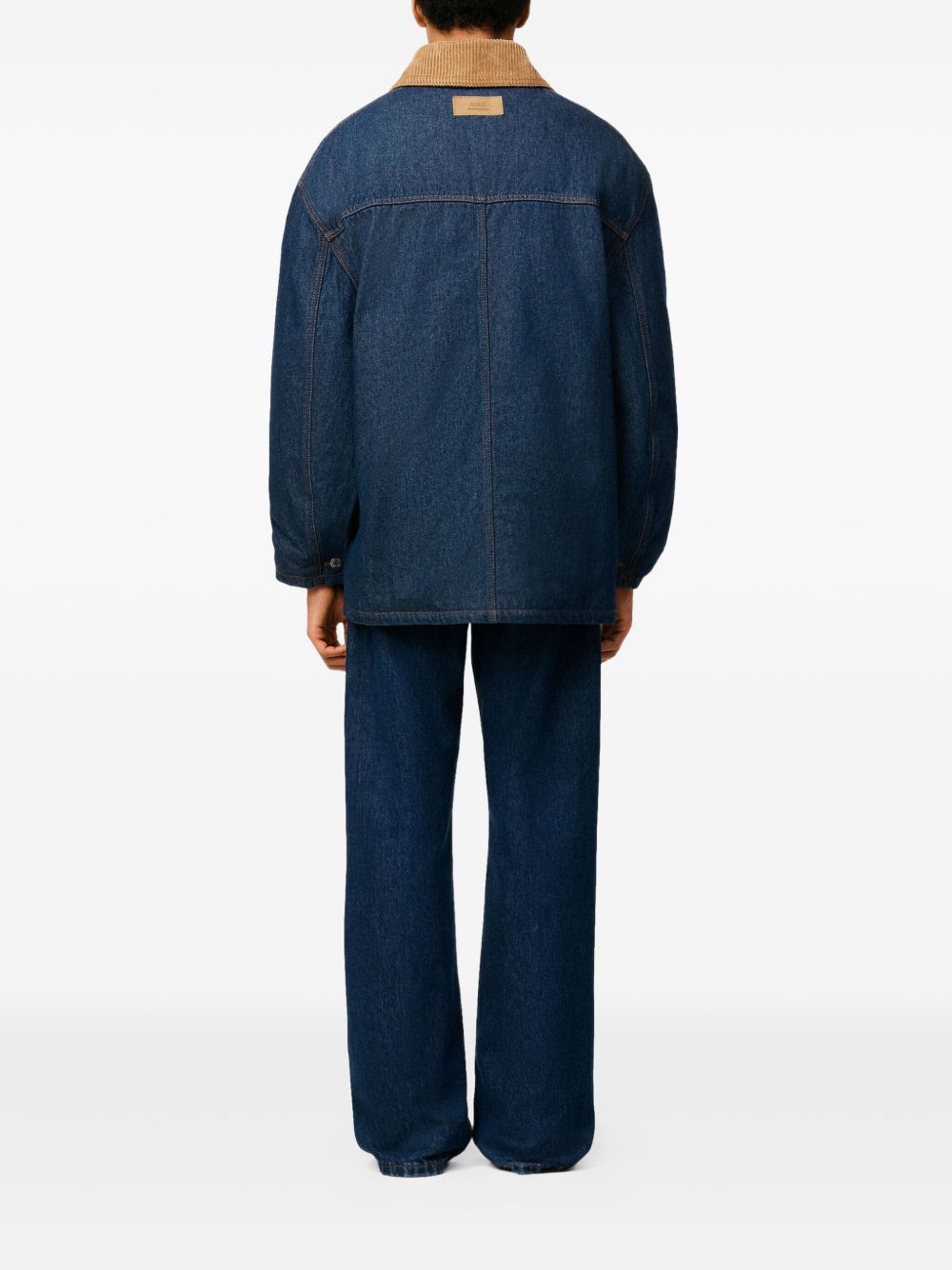 Ami Paris Men Worker Denim Jacket AMI PARIS