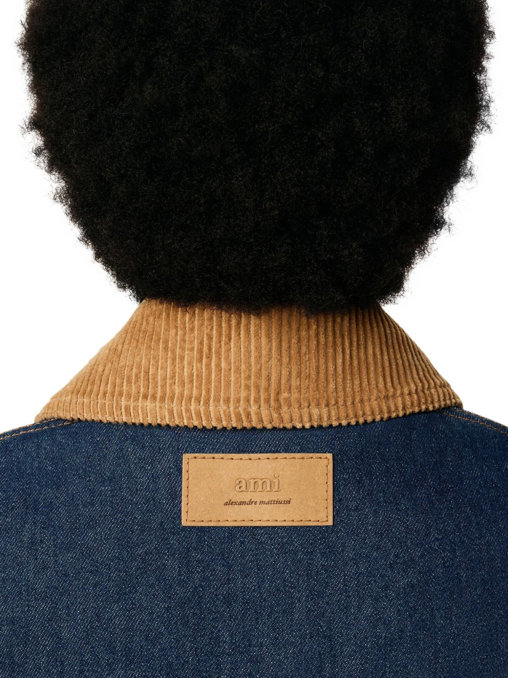 Ami Paris Men Worker Denim Jacket AMI PARIS