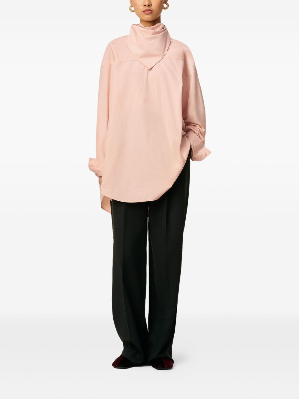Ami Paris Women Bandana Cotton Shirt AMI PARIS