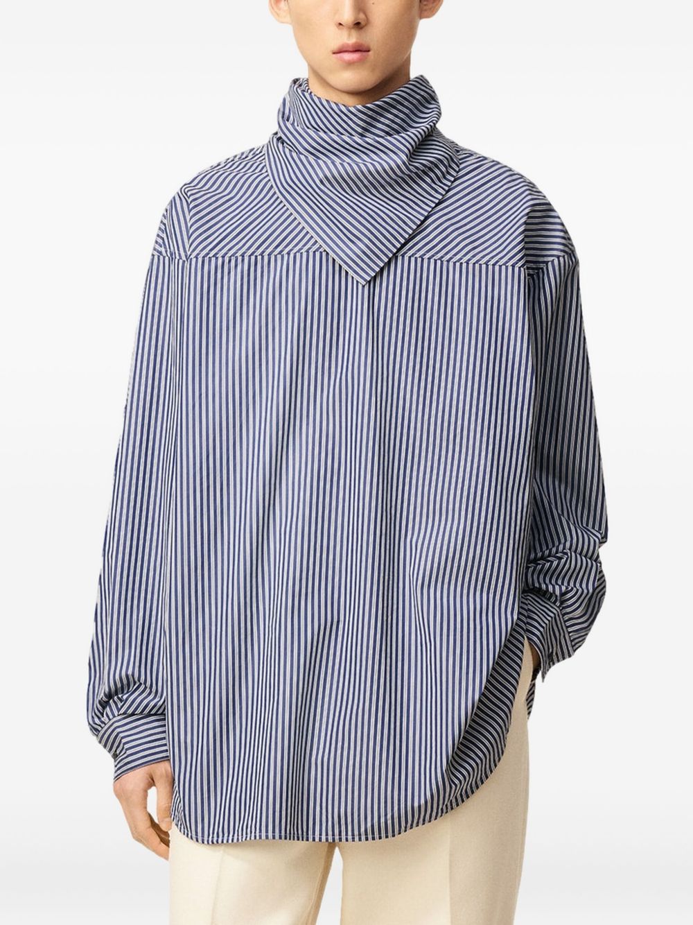 Ami Paris Women Bandana Cotton Shirt AMI PARIS