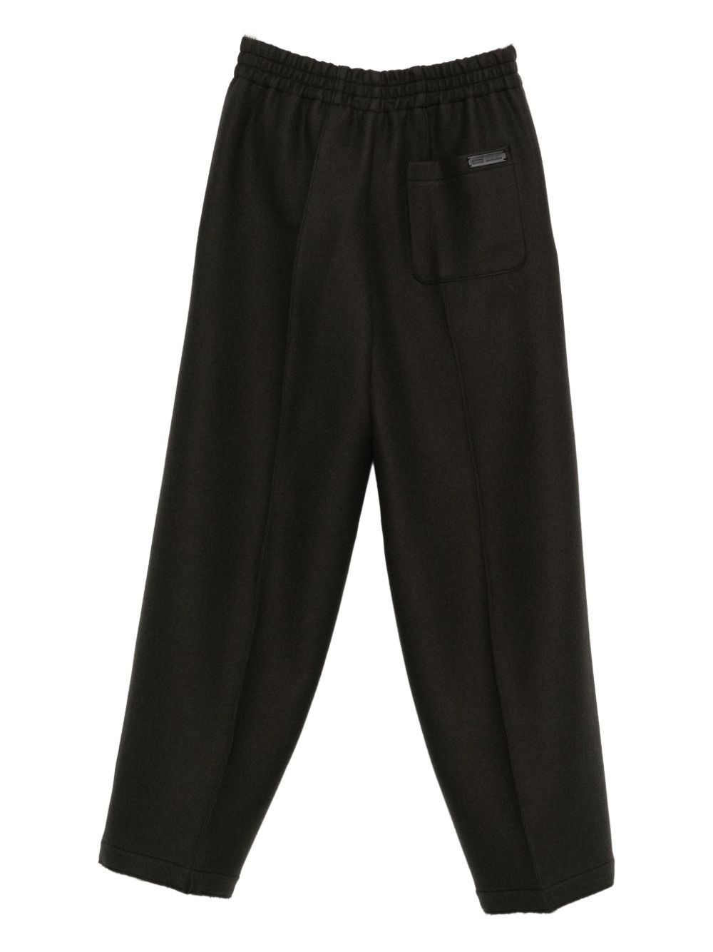 Ami Paris Women Wool Wide-Leg Trousers