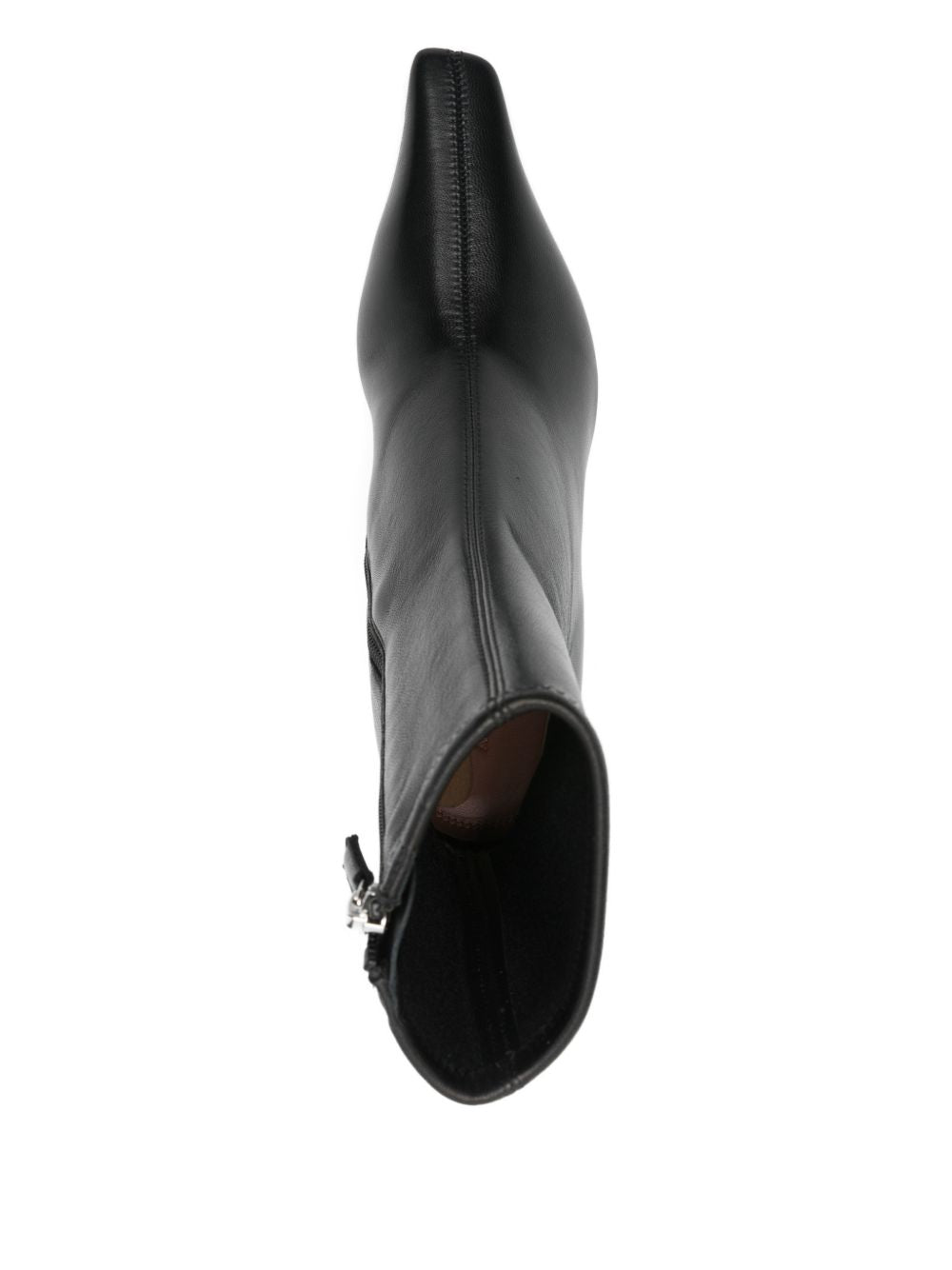 Amina Muaddi Women Jamie Leather Boots AMINA MUADDI