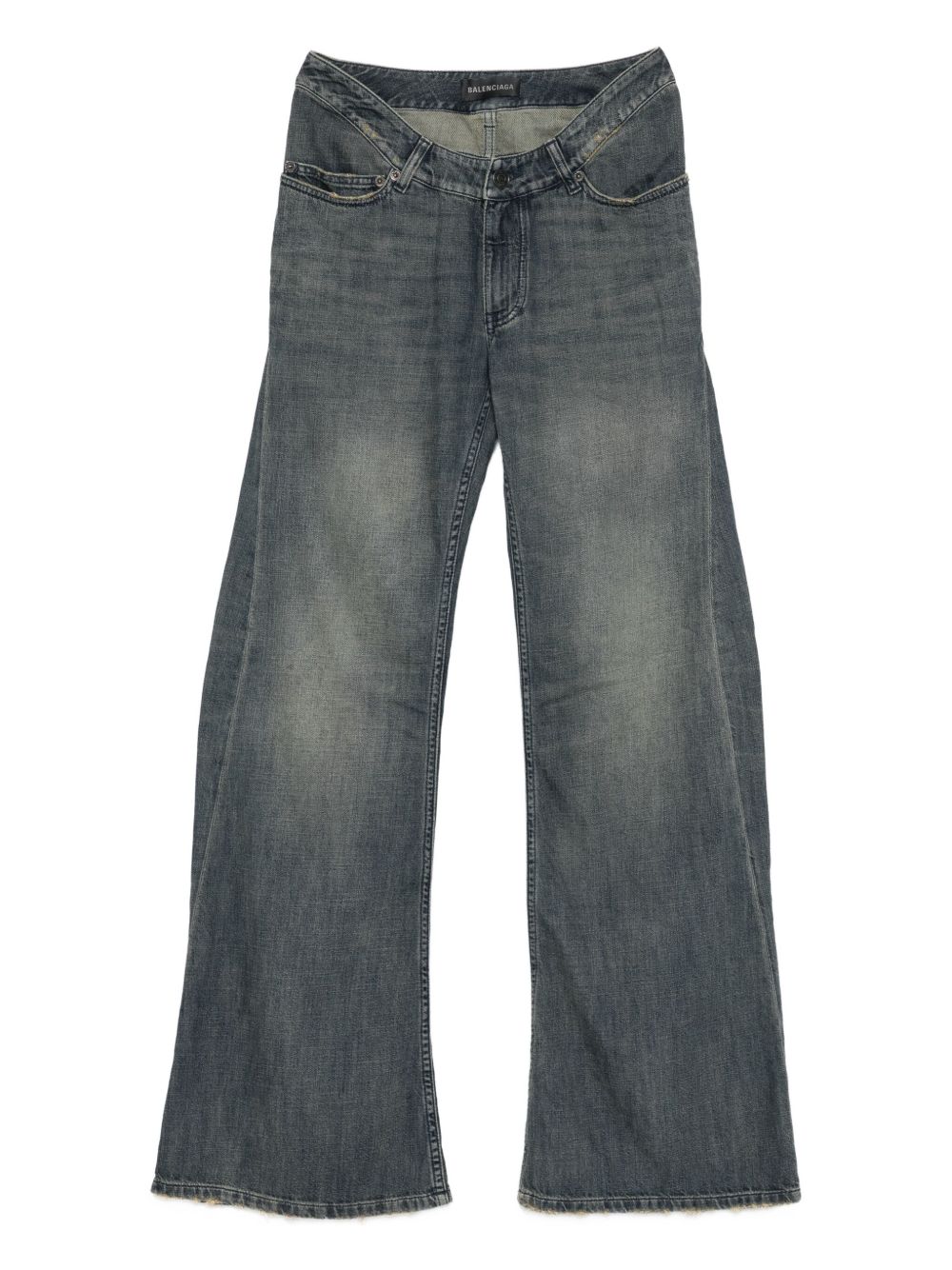 Balenciaga Women Denim Cotton Jeans BALENCIAGA