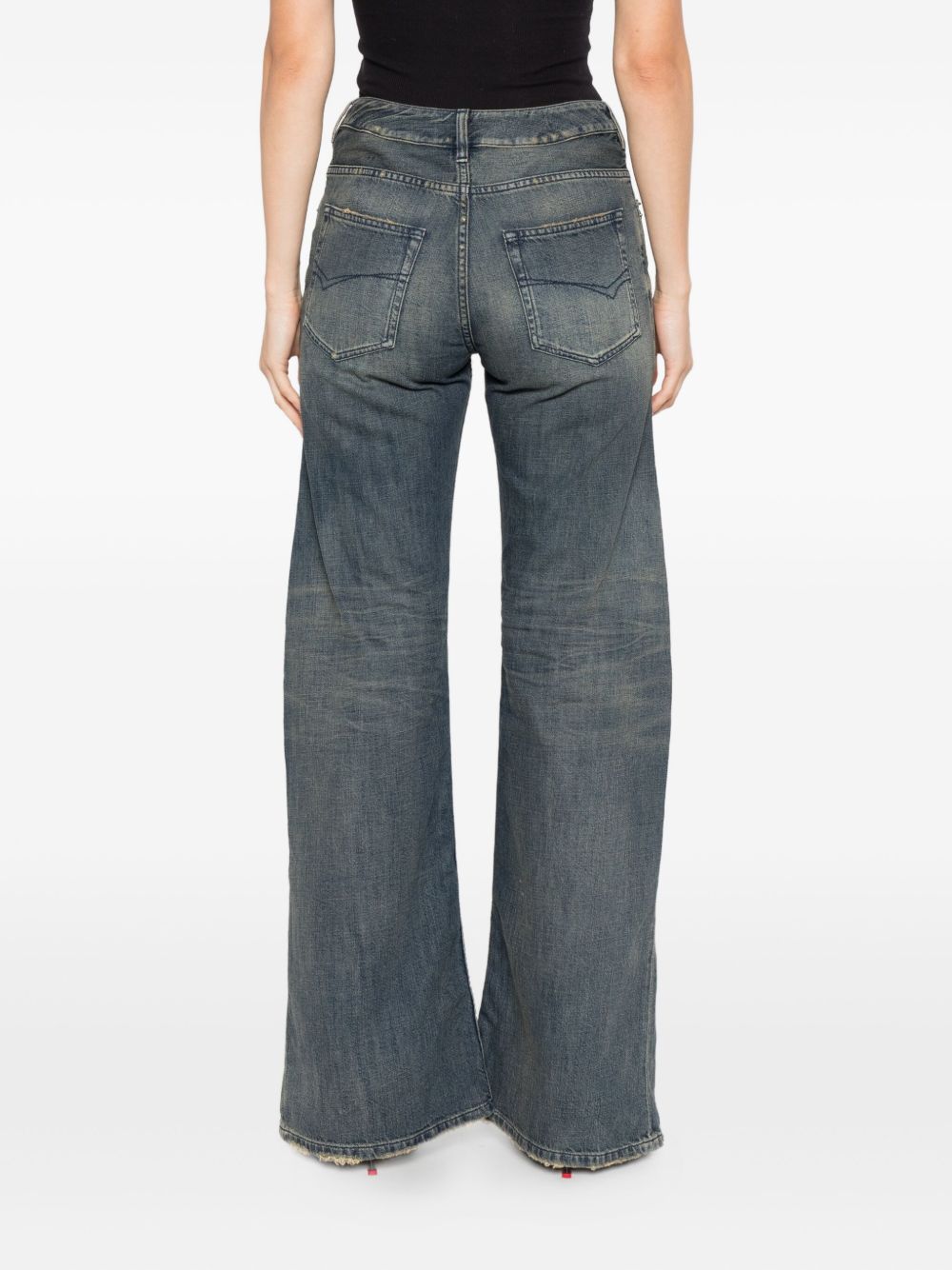 Balenciaga Women Denim Cotton Jeans BALENCIAGA