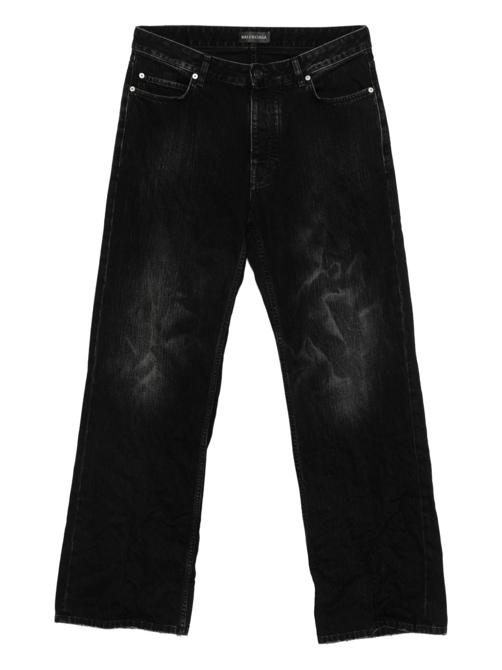 Balenciaga Men Distressed Denim Jeans BALENCIAGA