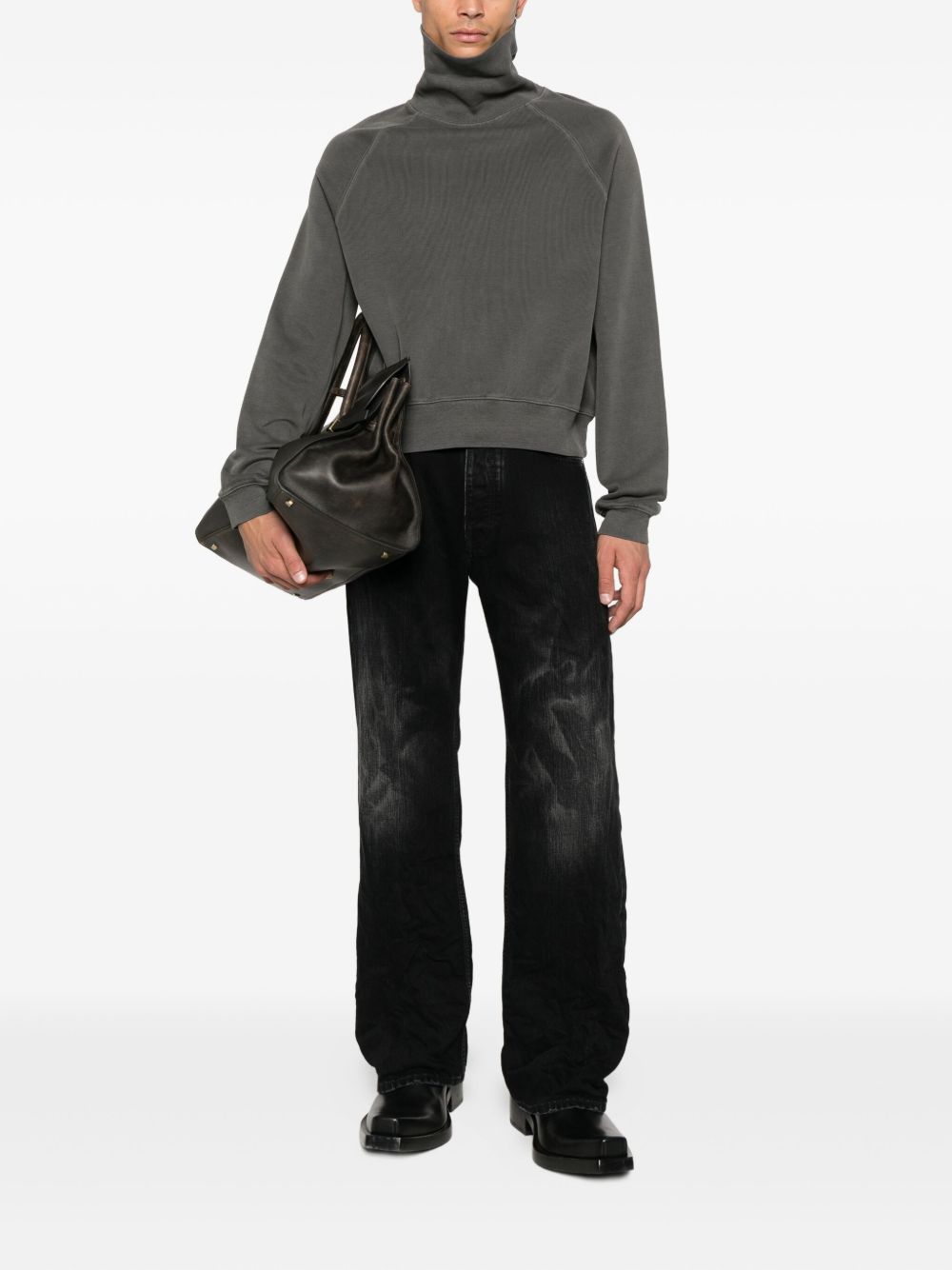 Balenciaga Men Distressed Denim Jeans BALENCIAGA