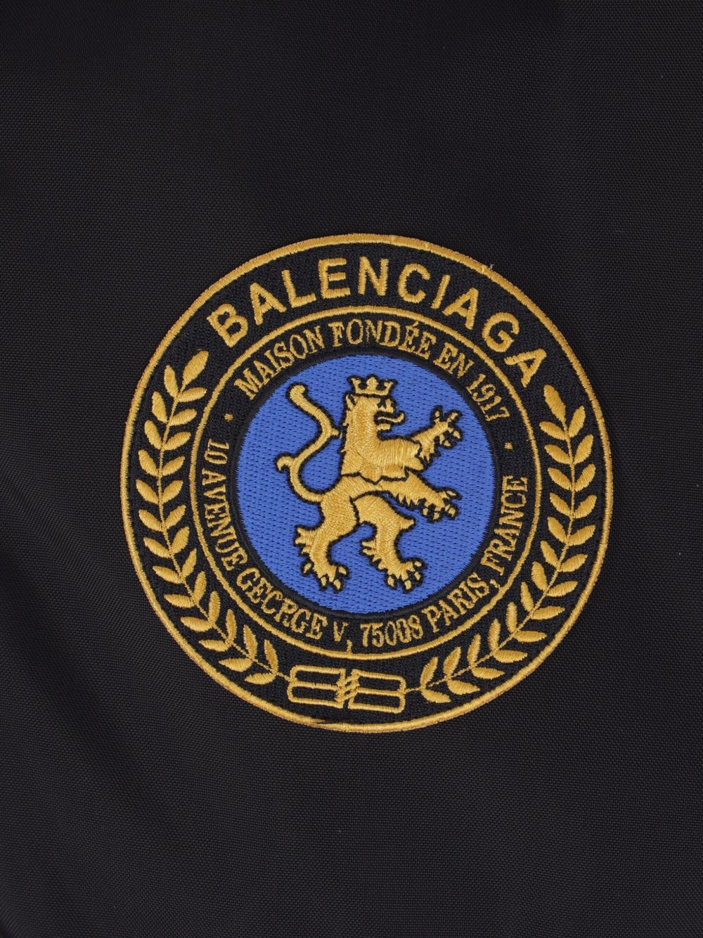 Balenciaga Men Nylon Bomber Jacket BALENCIAGA