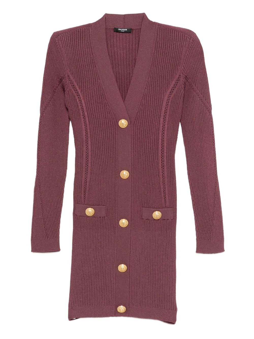 Balmain Women V-Necked Short Dress BALMAIN