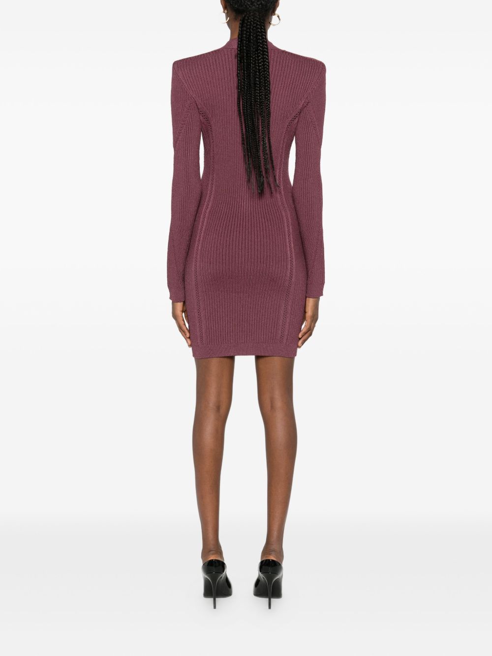 Balmain Women V-Necked Short Dress BALMAIN