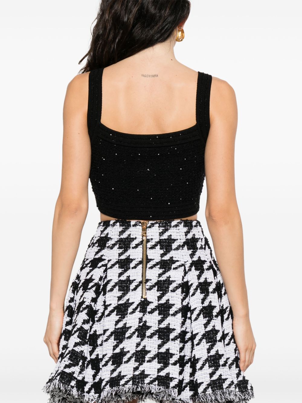 Balmain Women Tweed Top BALMAIN