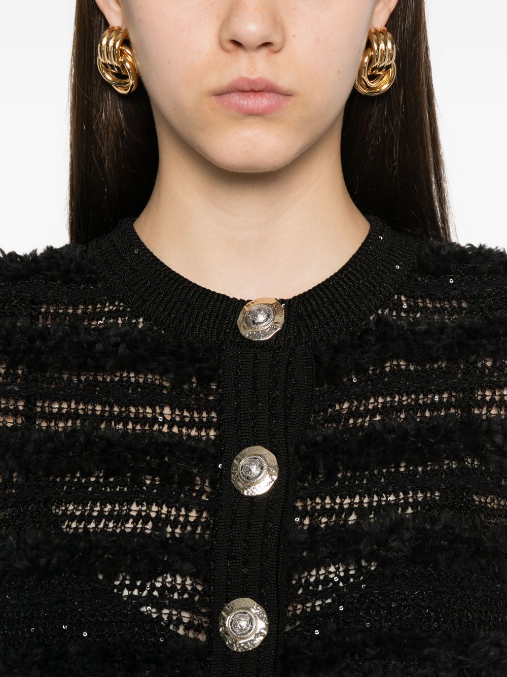 Balmain Women Tweed Cardigan BALMAIN