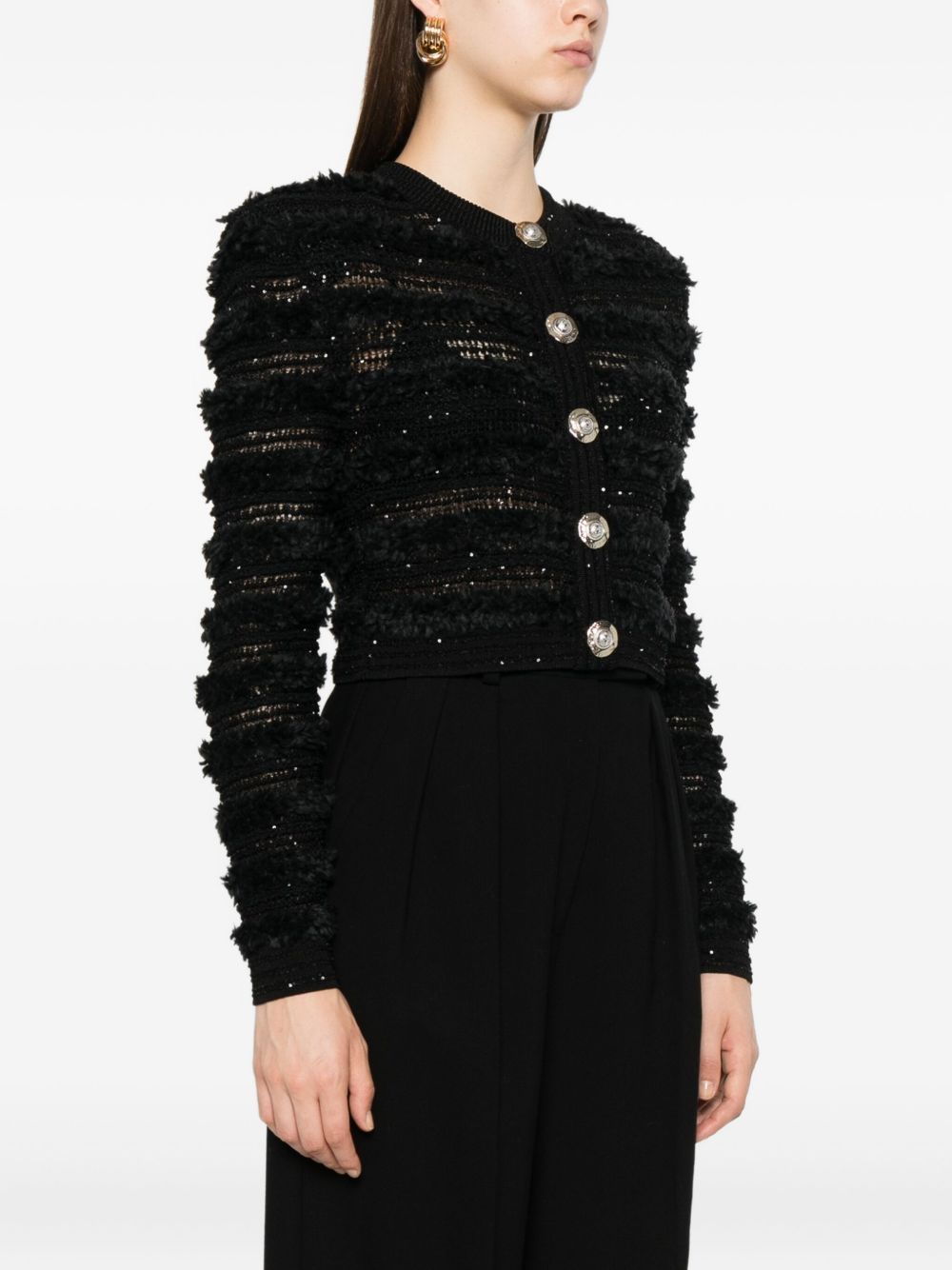 Balmain Women Tweed Cardigan BALMAIN