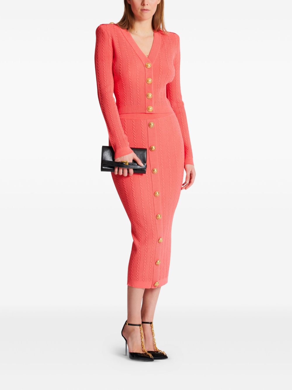 Balmain Women V-Necked Cardigan BALMAIN