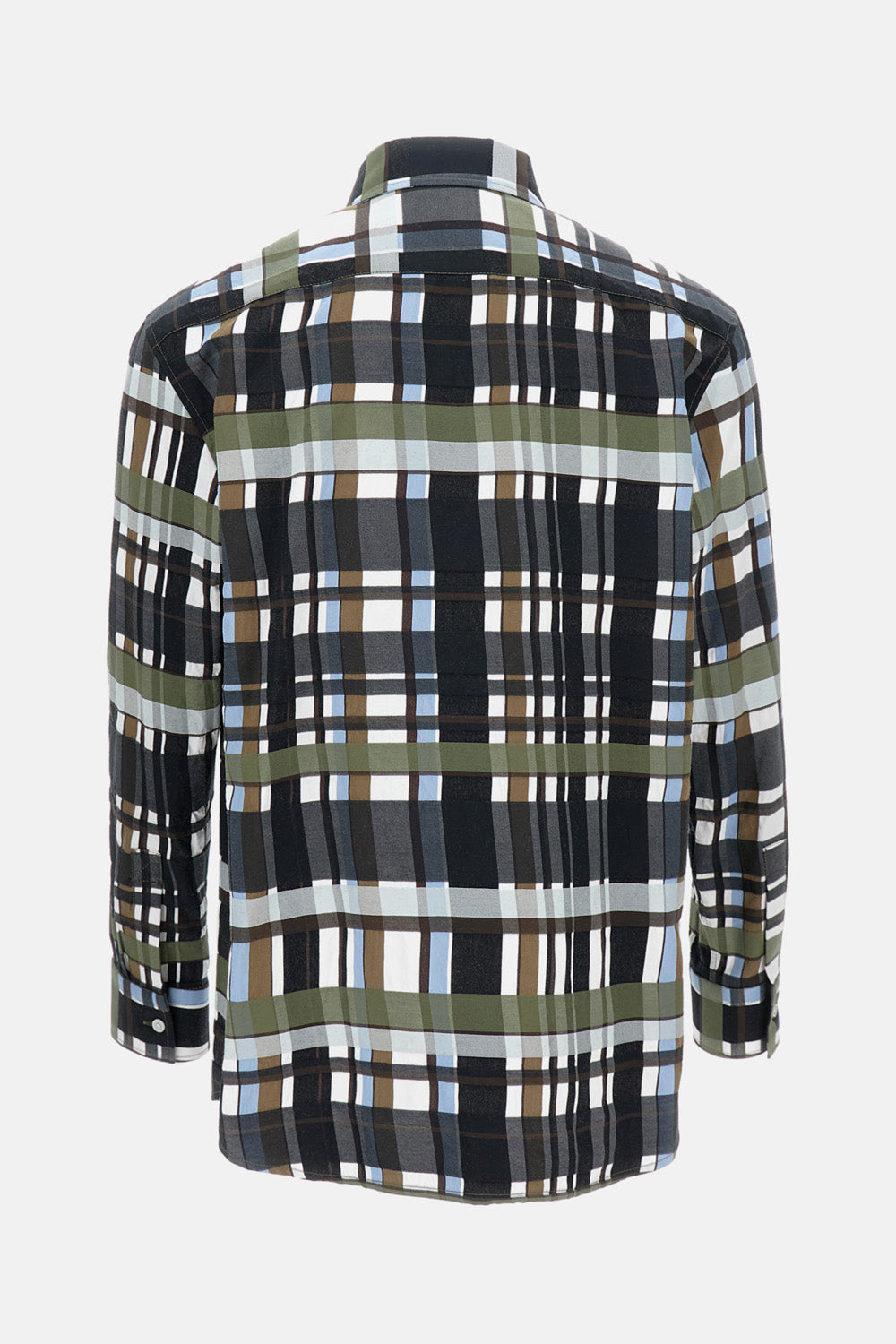 Bottega Veneta Men Cotton Check Shirt BOTTEGA VENETA
