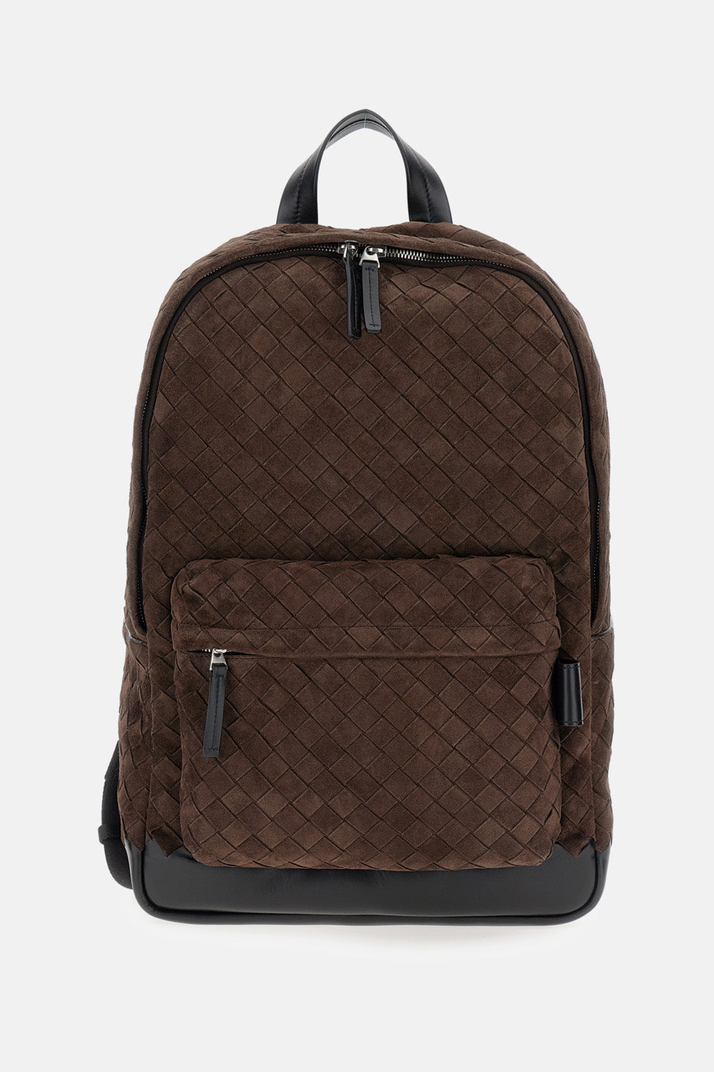 Bottega Veneta Men Intrecciato Backpack Suede BOTTEGA VENETA
