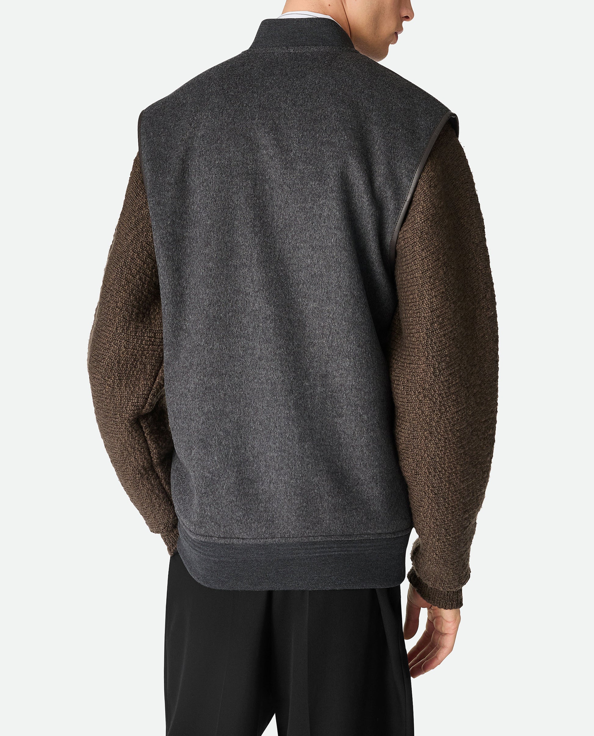 Bottega Veneta Men Double Face Wool Gilet BOTTEGA VENETA