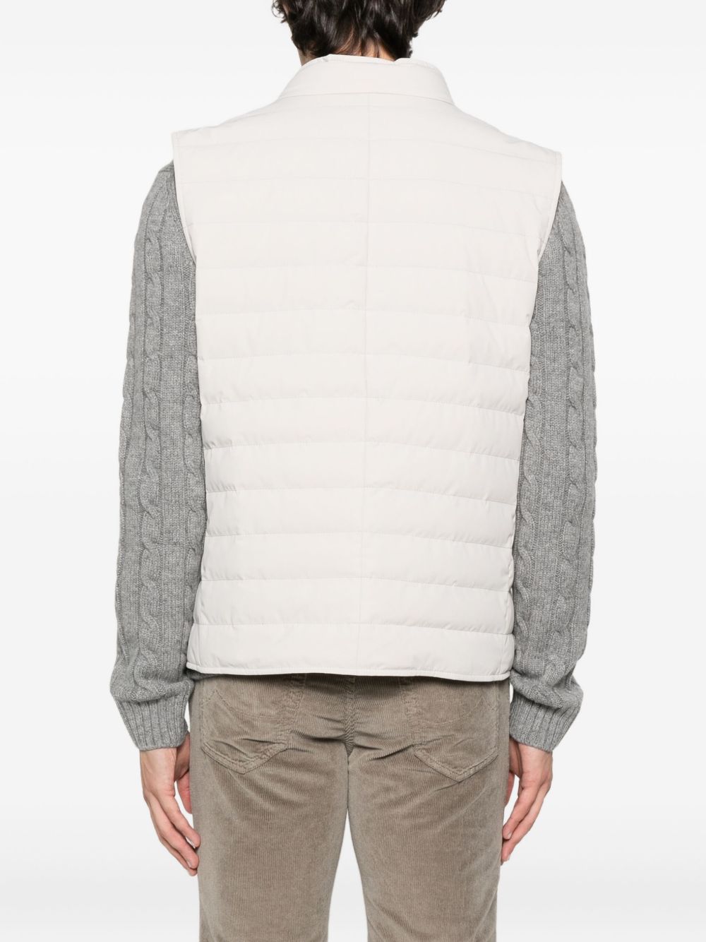 Brunello Cucinelli Men Nylon Down Vest BRUNELLO CUCINELLI
