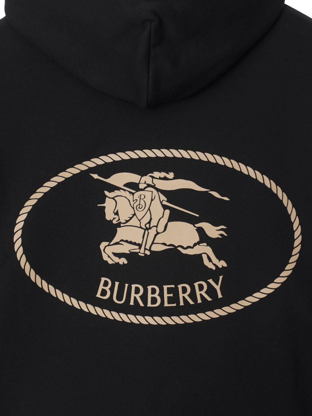 Burberry Men Ekd Logo Cotton Hoodie BURBERRY