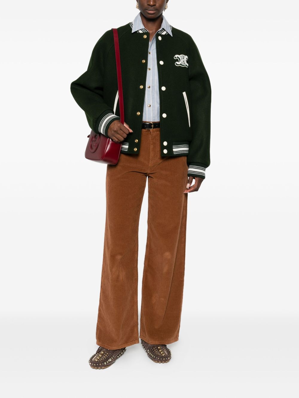Celine Women Corduroy Trousers