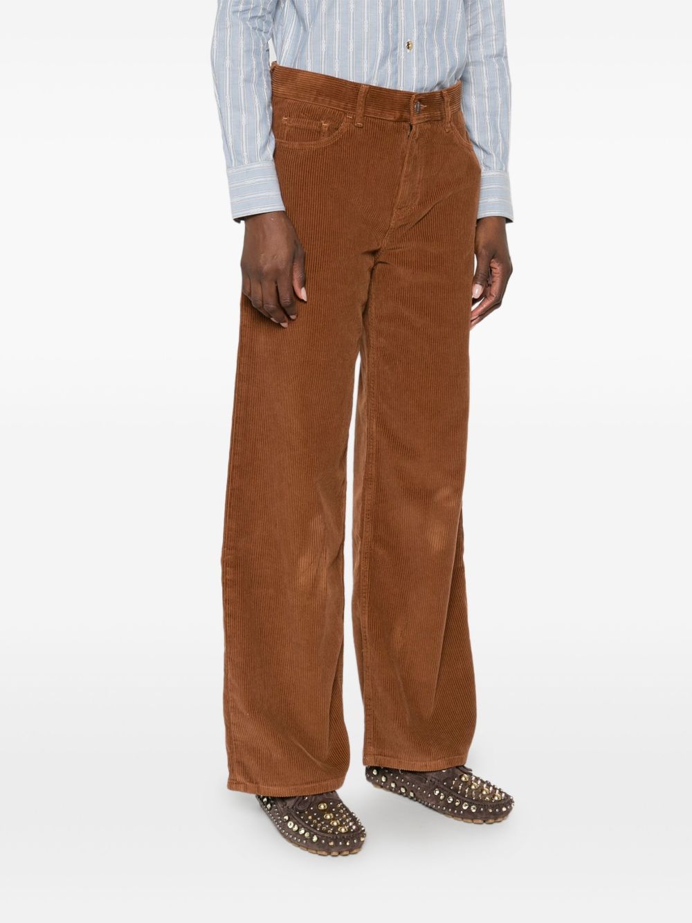 Celine Women Corduroy Trousers