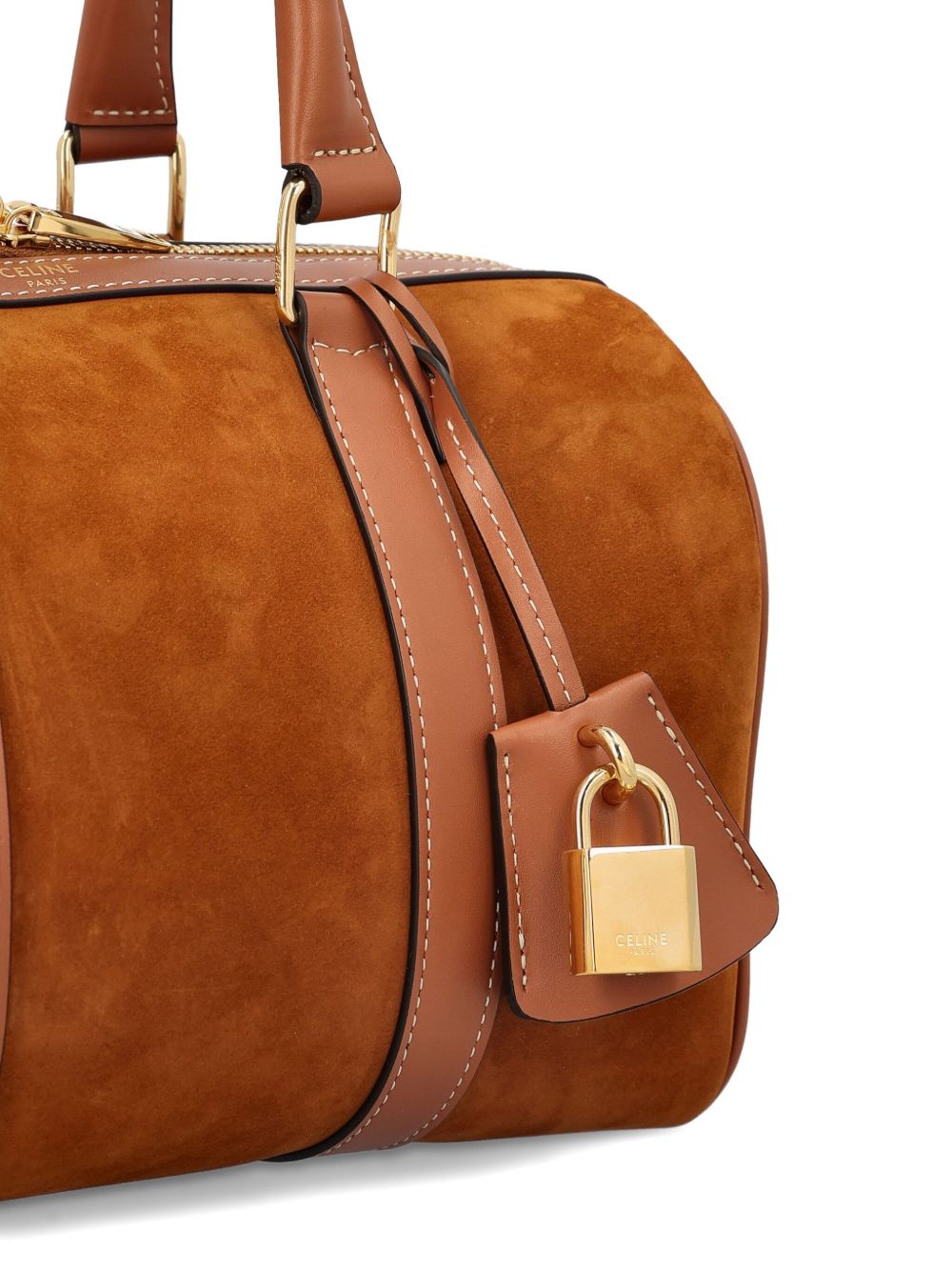 Celine Women Boston Medium Leather Handbag