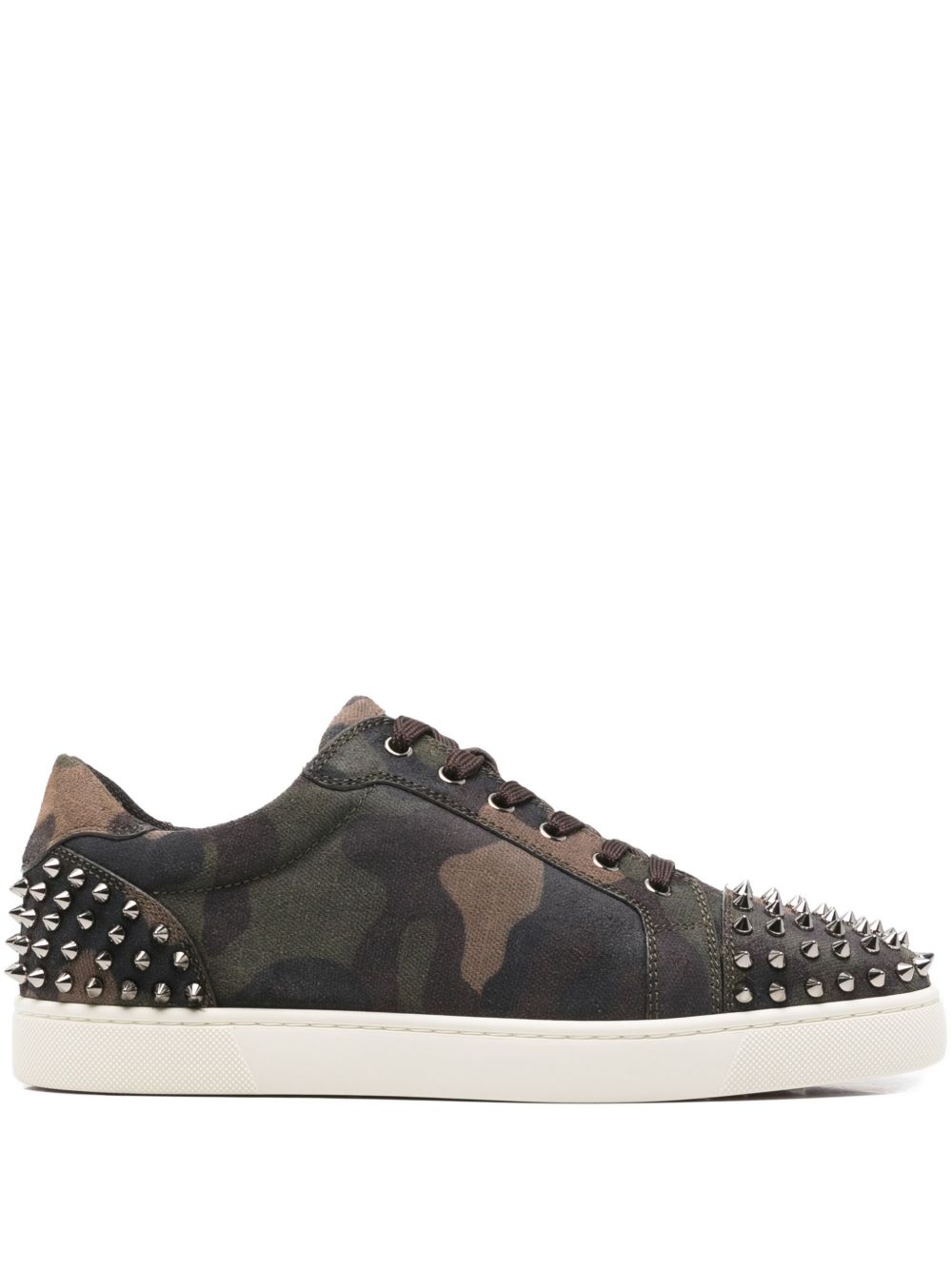Christian Louboutin Men Seavaste Leather Sneakers CHRISTIAN LOUBOUTIN