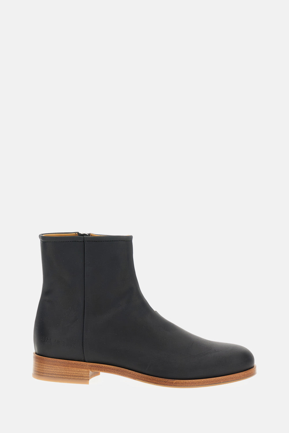 Common Projects Men Zipper Boot In Waxed Suede COMMON PROJECTS