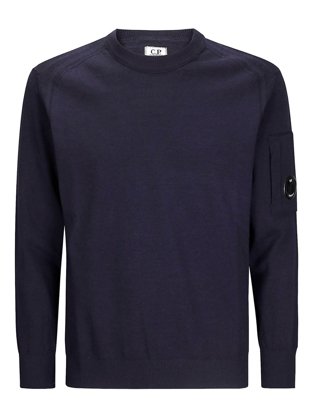 C.P. Company Men Logo Wool Crewneck Sweater C.P. COMPANY