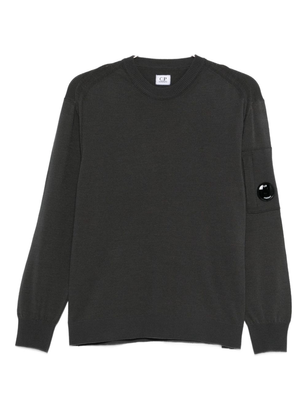C.P. Company Men Logo Wool Crewneck Sweater C.P. COMPANY