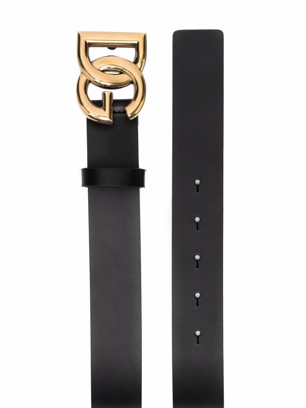 Dolce & Gabbana Men Dg Logo Leather Belt DOLCE & GABBANA
