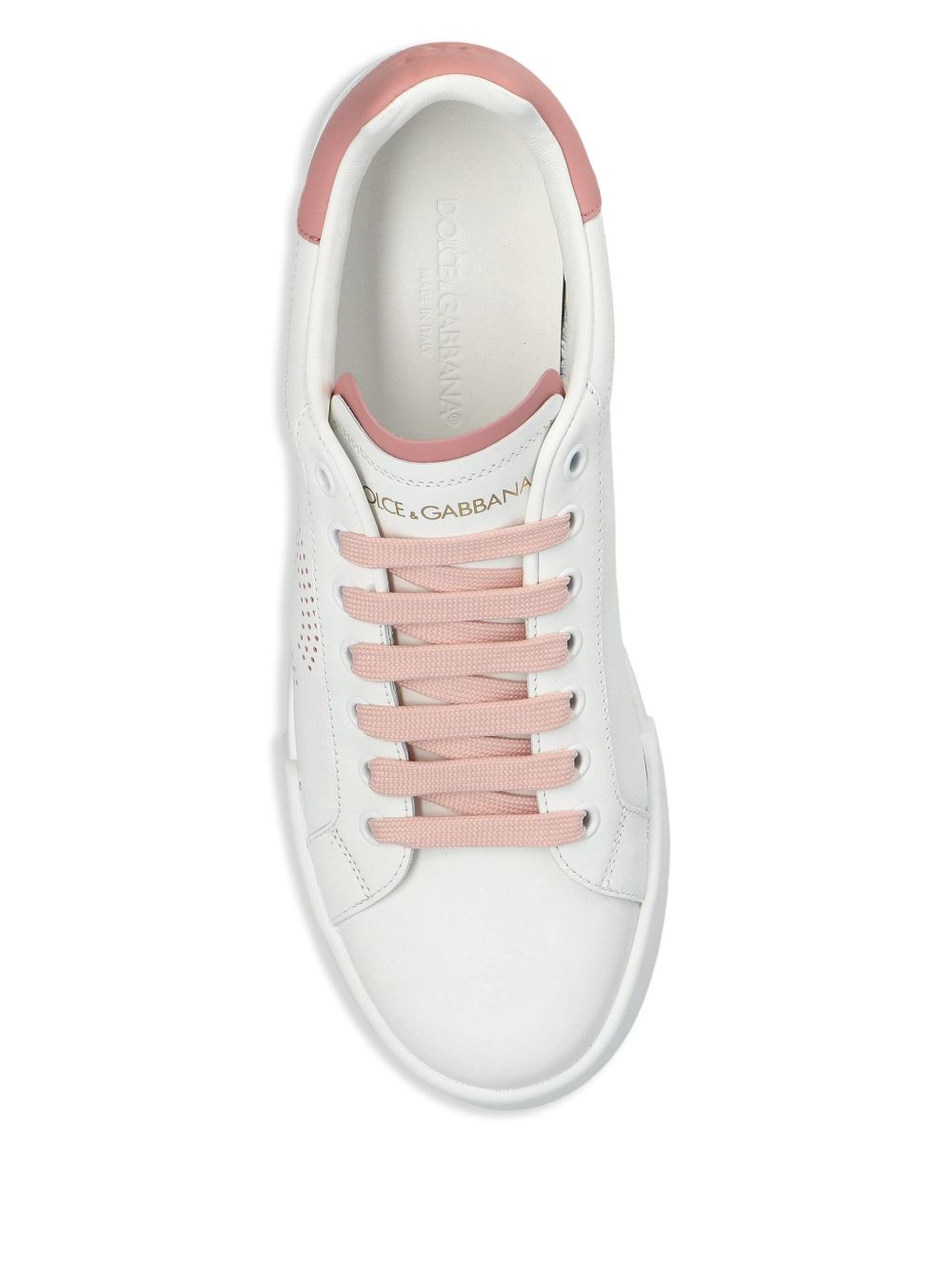Dolce & Gabbana Women Portofino Leather Sneakers DOLCE & GABBANA