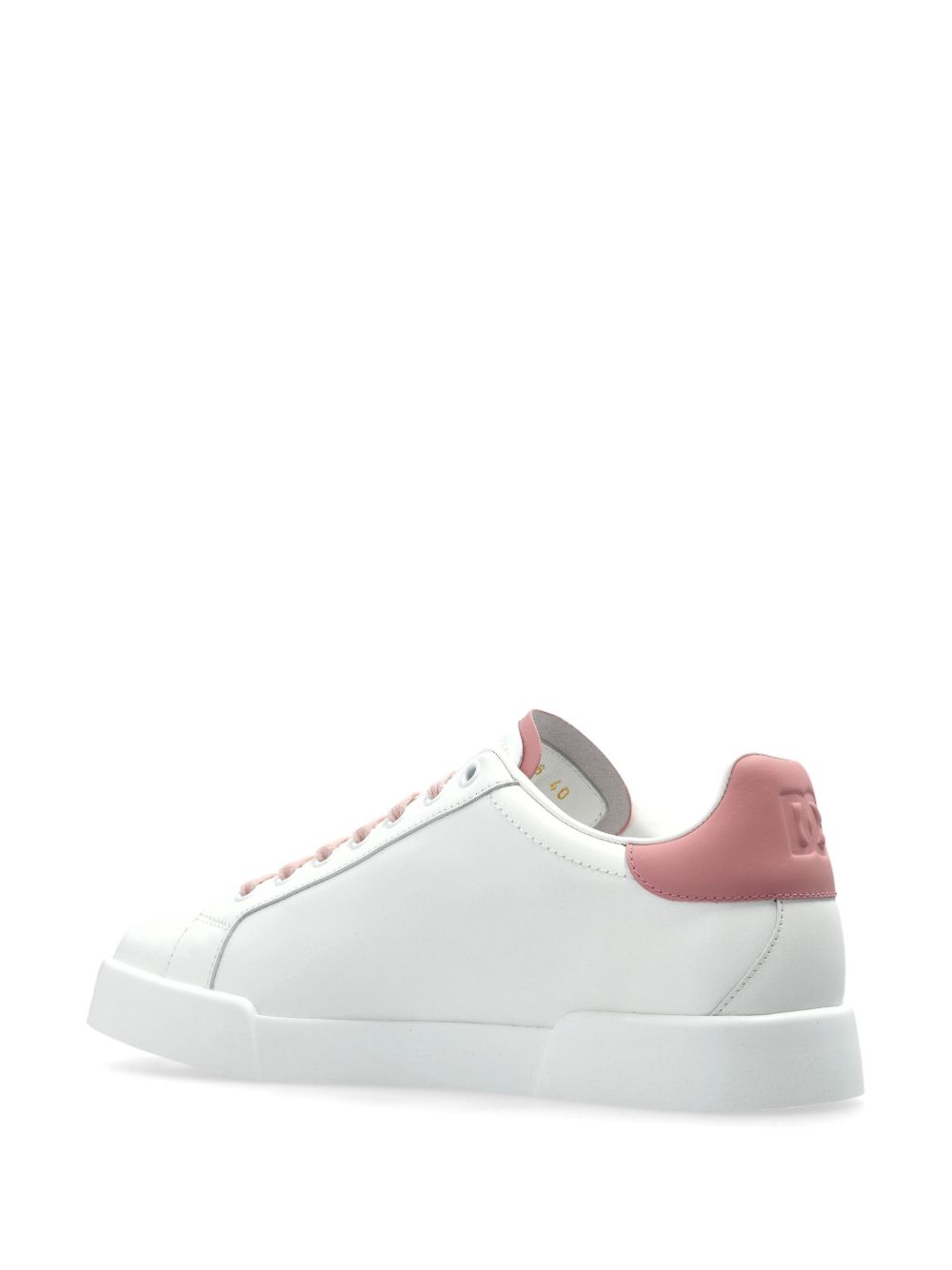 Dolce & Gabbana Women Portofino Leather Sneakers DOLCE & GABBANA