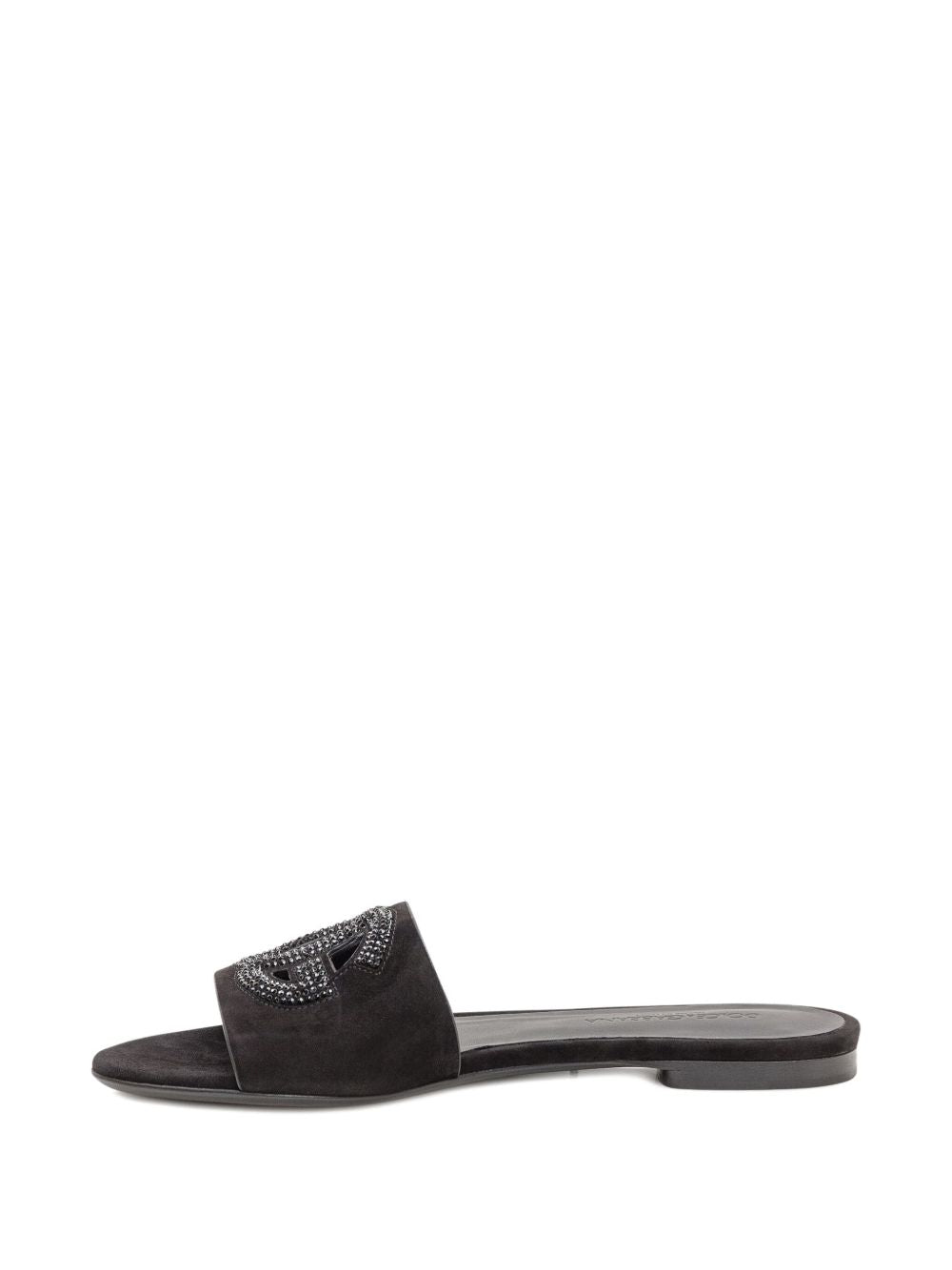 Dolce & Gabbana Women Dg Logo Leather Sandals DOLCE & GABBANA