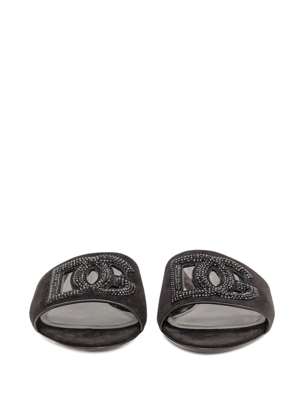 Dolce & Gabbana Women Dg Logo Leather Sandals DOLCE & GABBANA