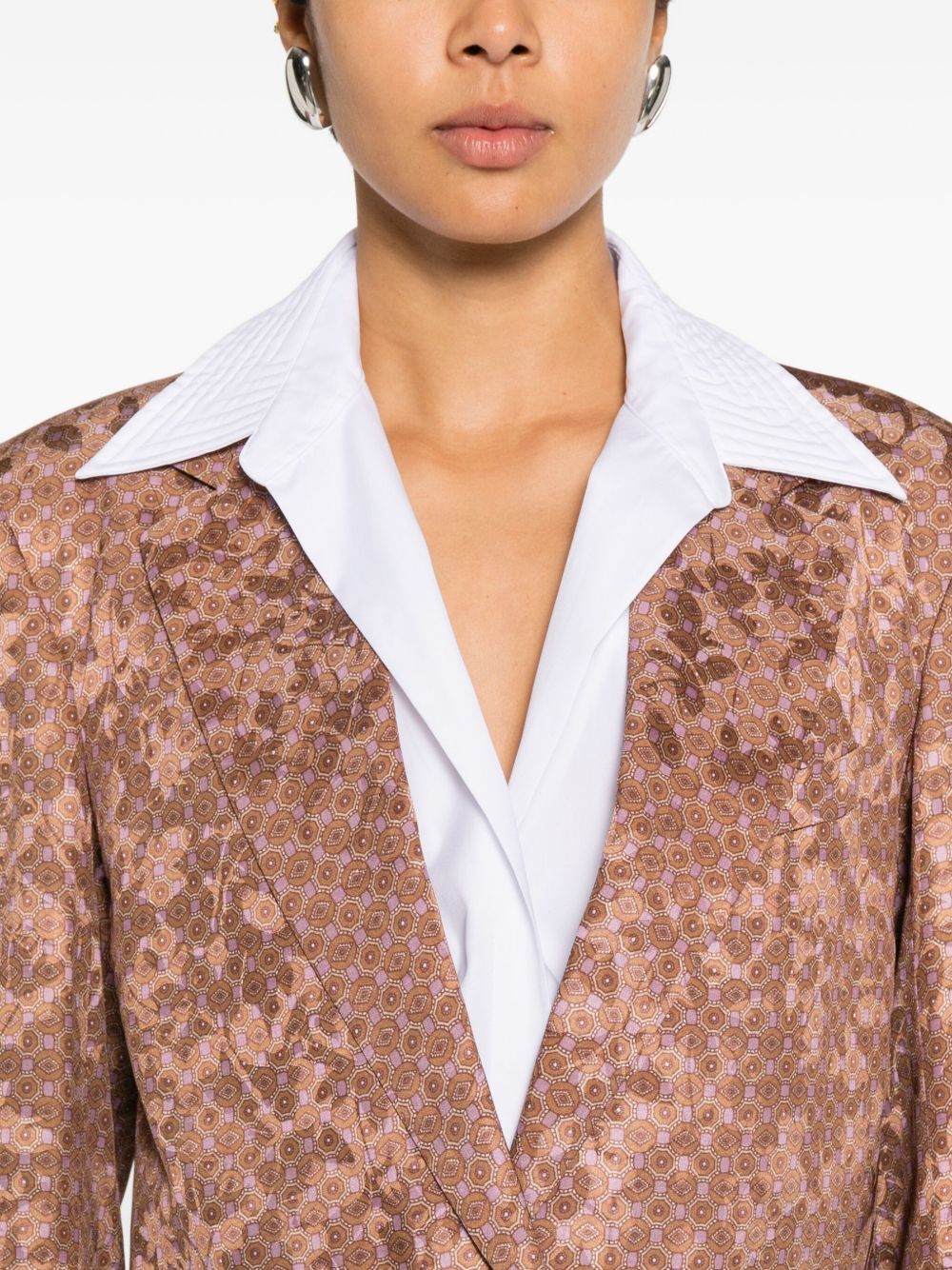 Dries Van Noten Women Bastis Single-Breasted Jacket DRIES VAN NOTEN