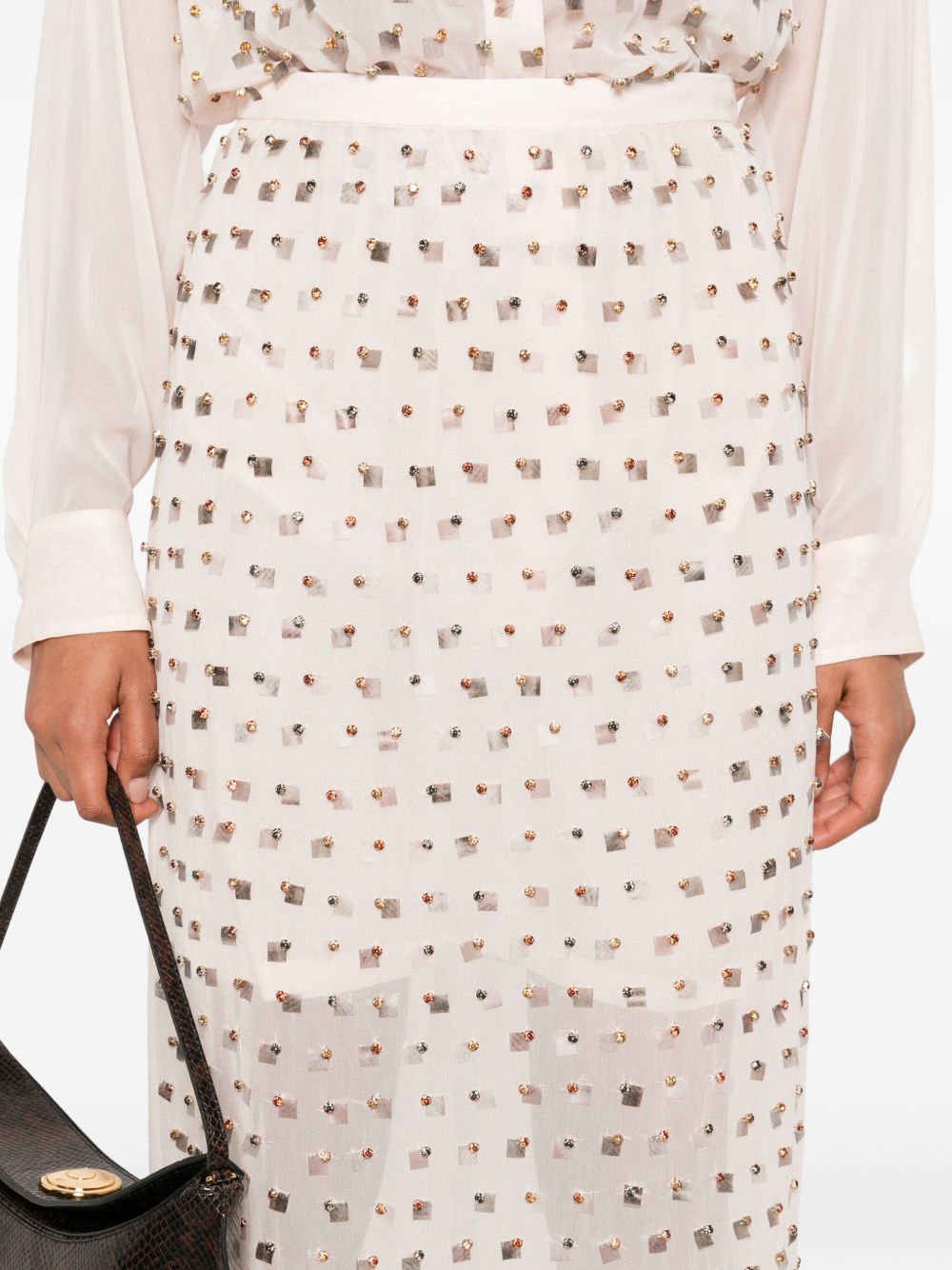 Dries Van Noten Women Sokna Embroidered Skirt DRIES VAN NOTEN
