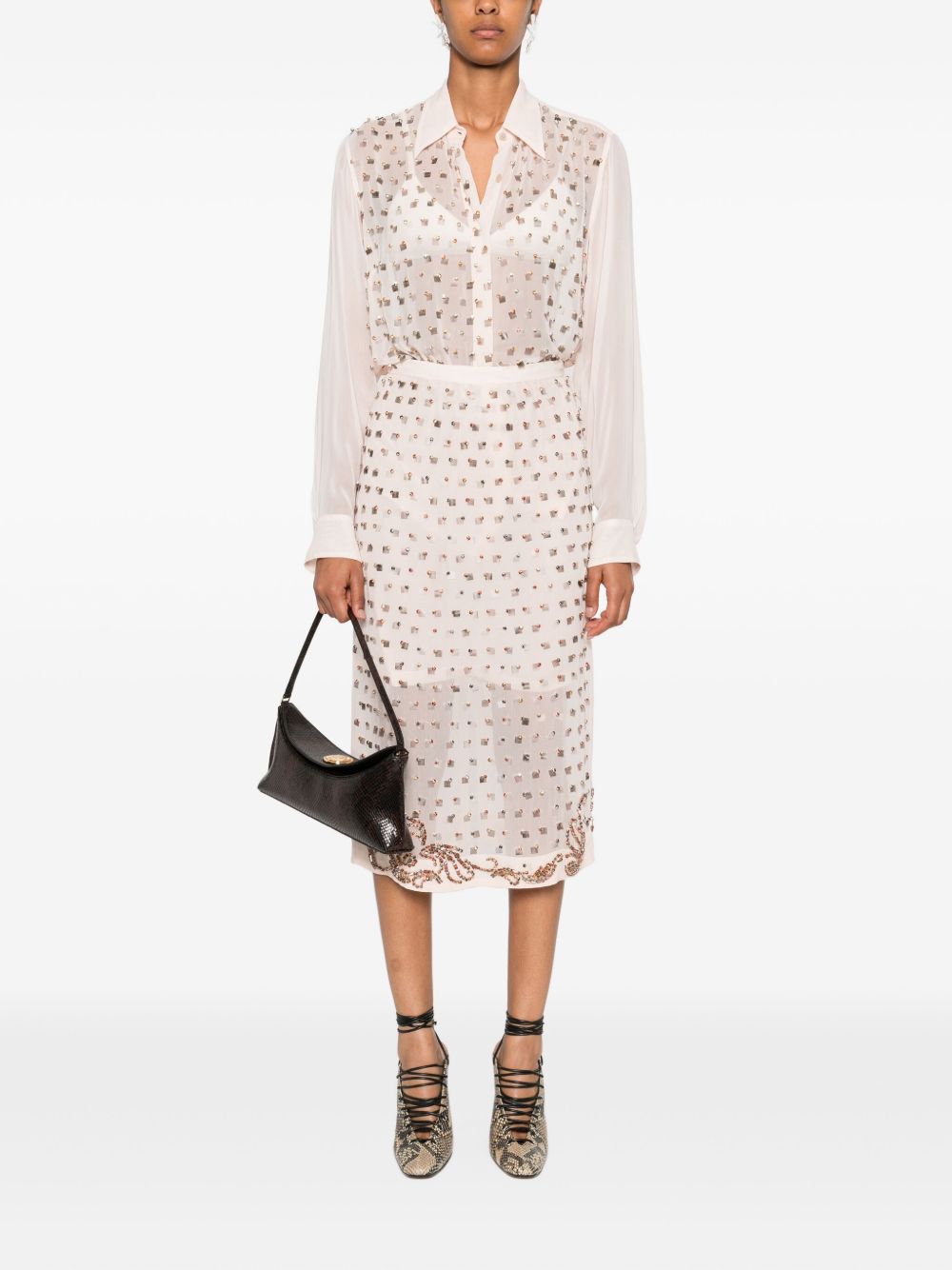 Dries Van Noten Women Sokna Embroidered Skirt DRIES VAN NOTEN