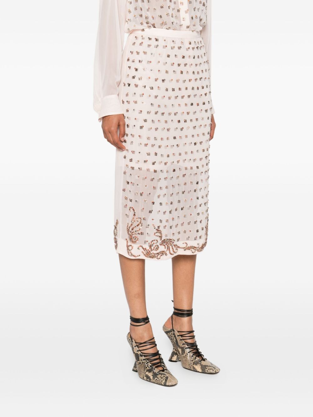 Dries Van Noten Women Sokna Embroidered Skirt DRIES VAN NOTEN