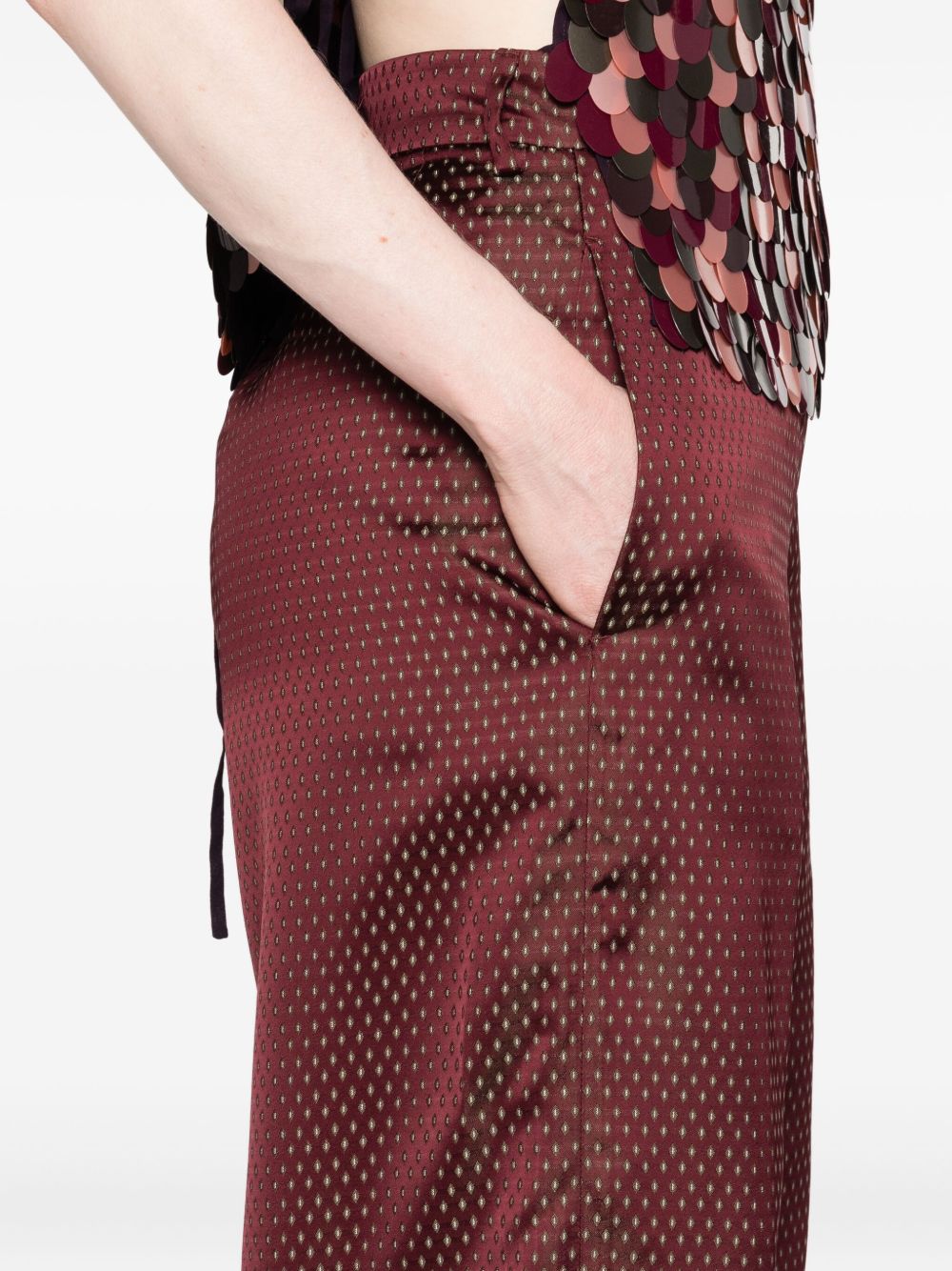Dries Van Noten Women Penn Cotton Trousers DRIES VAN NOTEN
