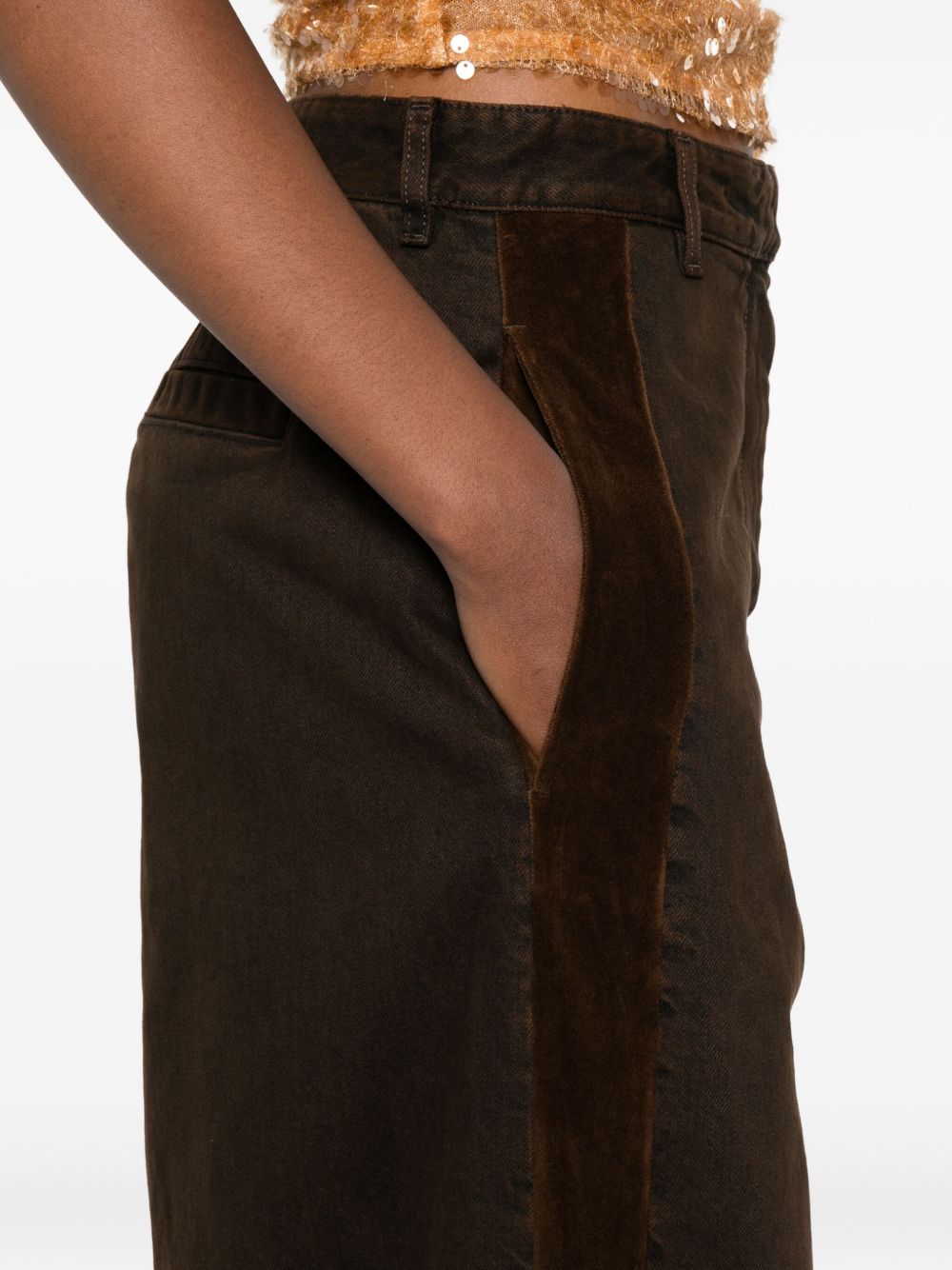 Dries Van Noten Women Penn Cotton Trousers DRIES VAN NOTEN