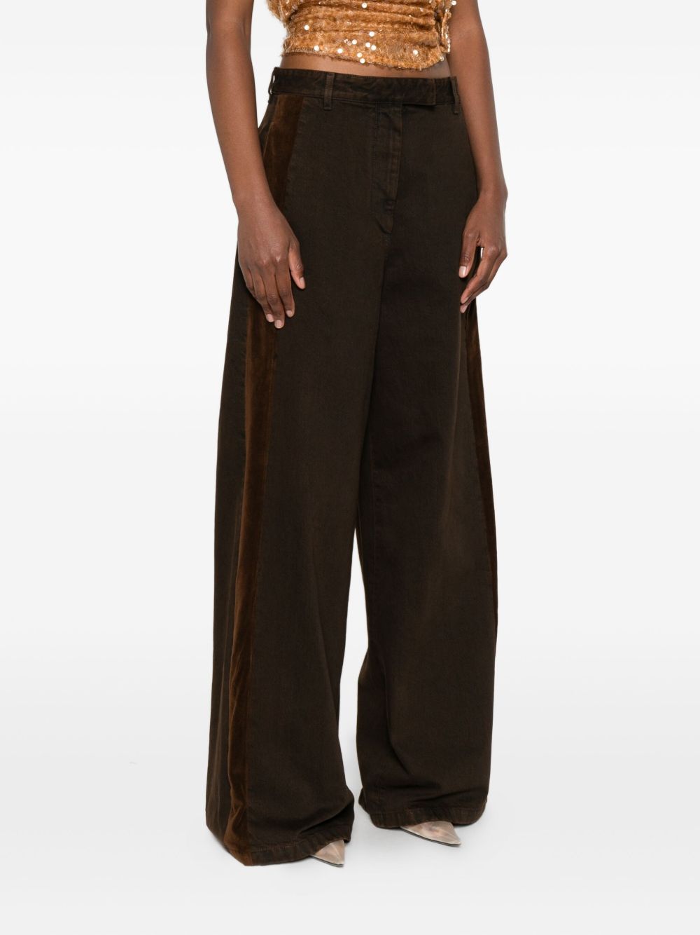 Dries Van Noten Women Penn Cotton Trousers DRIES VAN NOTEN