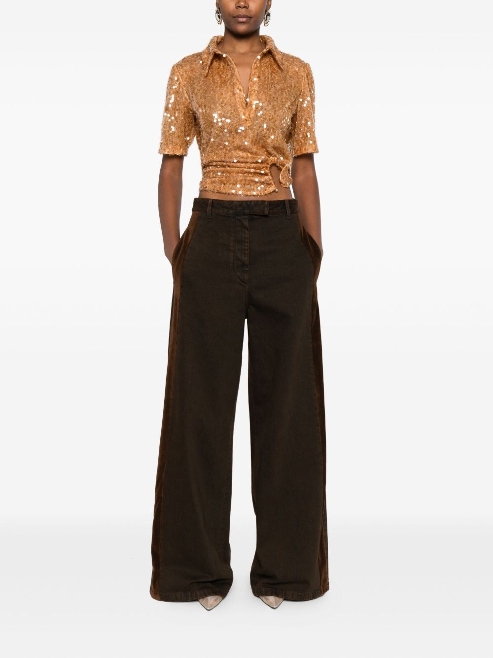 Dries Van Noten Women Penn Cotton Trousers DRIES VAN NOTEN