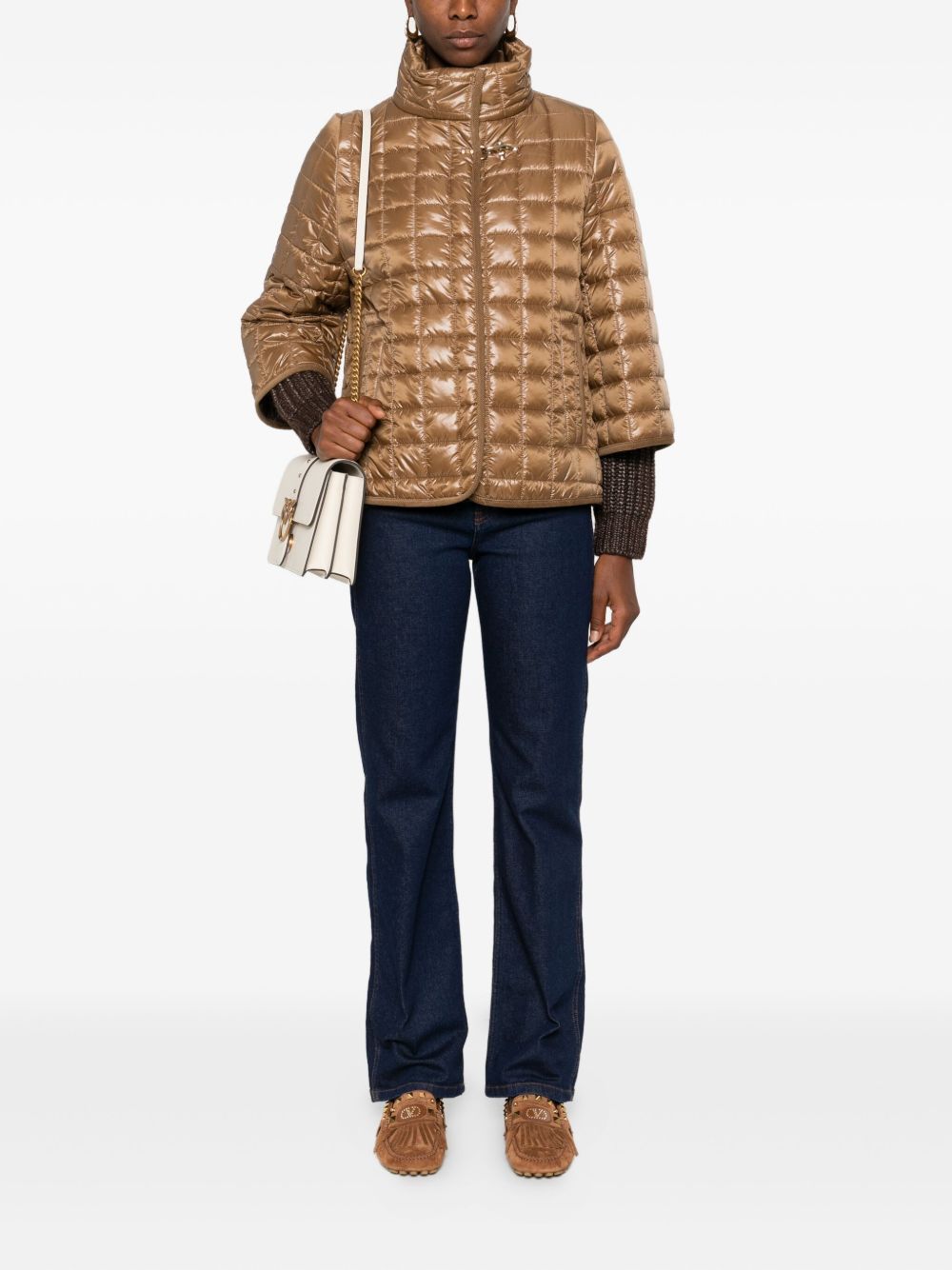 Fay Women Nylon Quilted Cape FAY