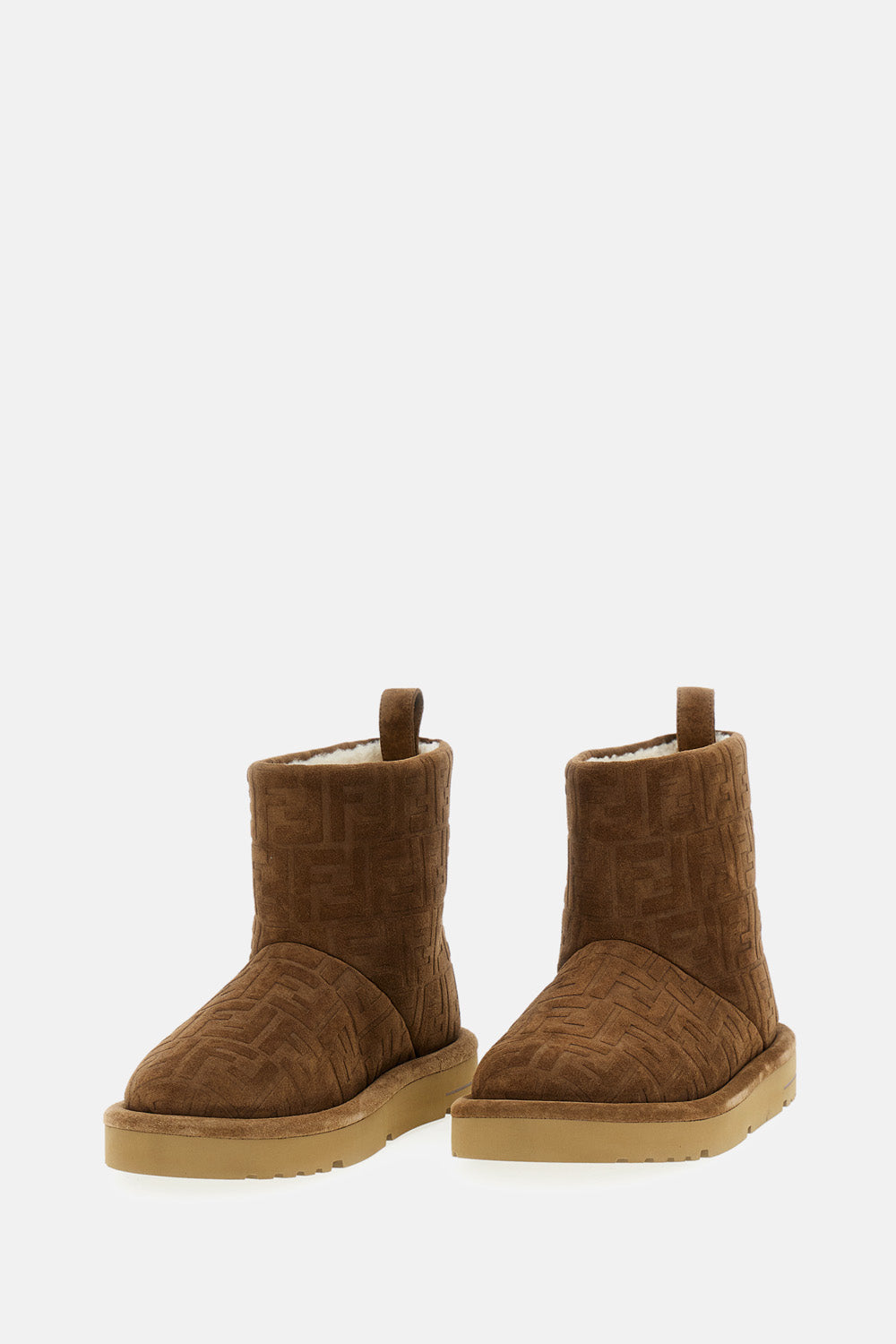 Fendi Men Suede Boots FENDI
